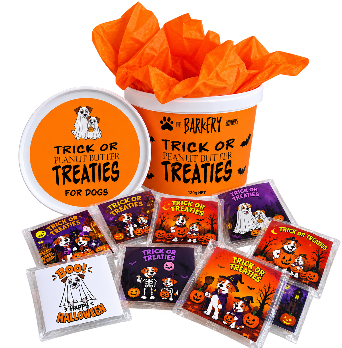 Trick or Treaties Cookie Bucket