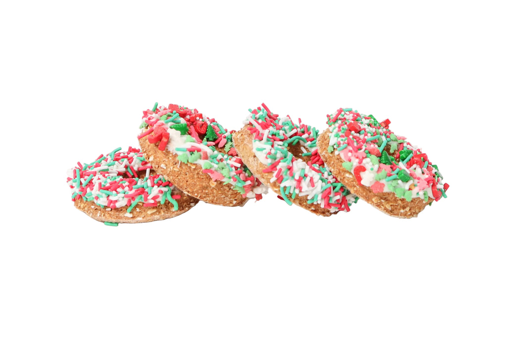 Woofmas Donuts 4 Pack Peanut Butter