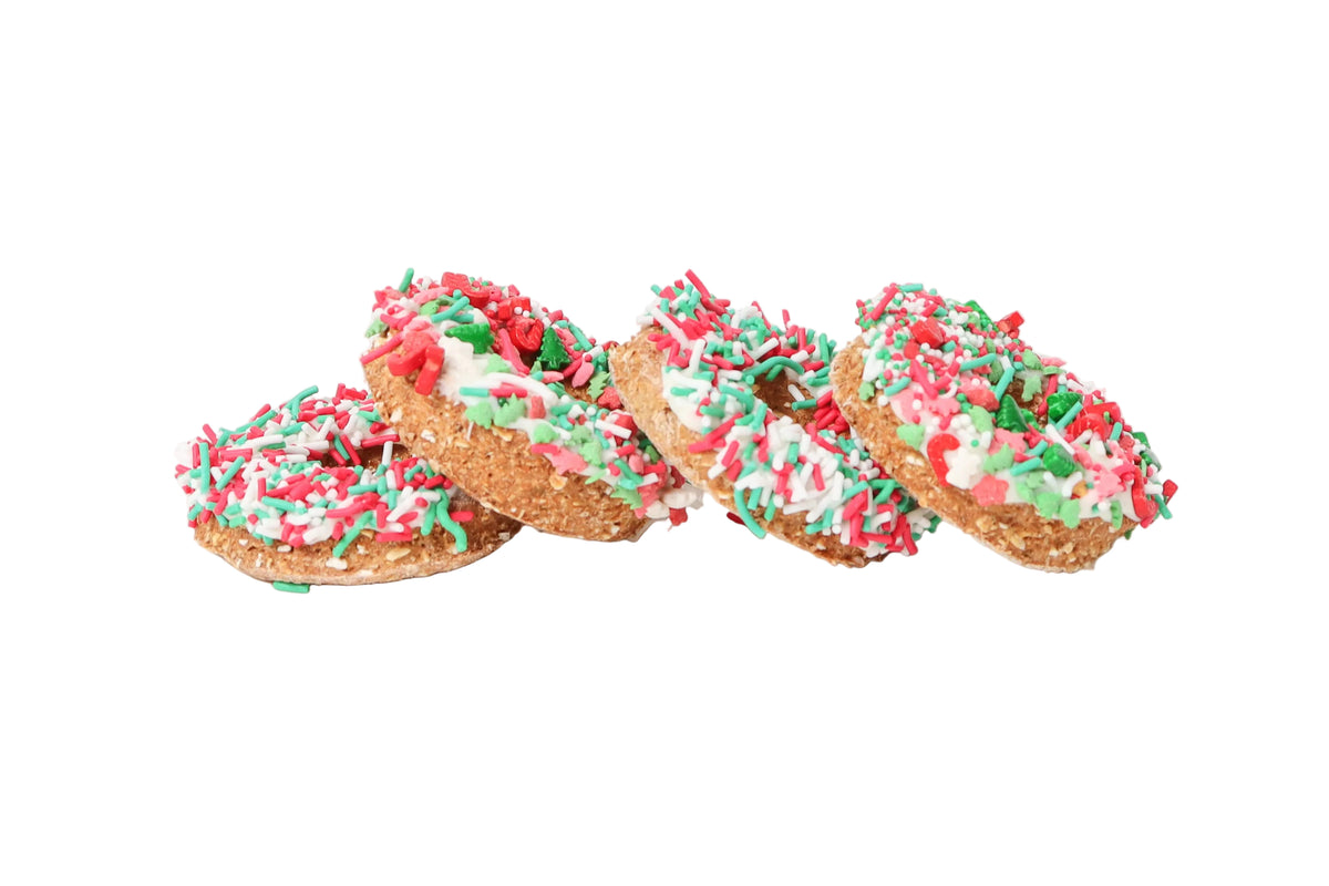 Woofmas Doggy Donuts 4 pack Chicken