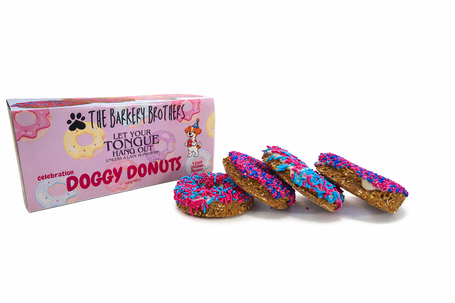 Droolicious Donuts Celebration Chicken 4 pack