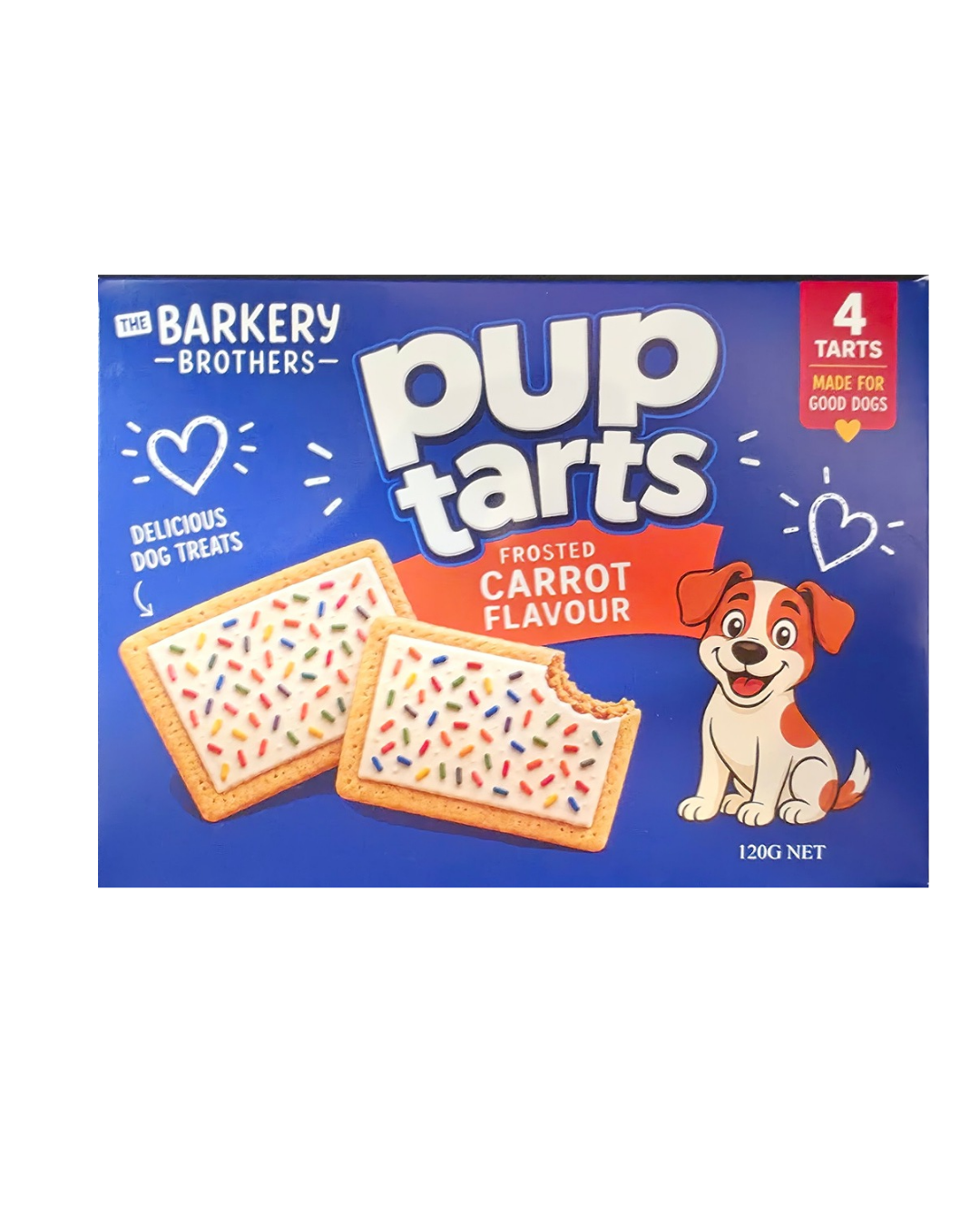 Puptarts Frosted Carrot